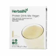 Herbalife Protein Drink Mix Vegan Sachets Vanilla Flavoured